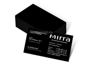 заказать печать 100 визиток «90x50 мм», «Plike», 5+0